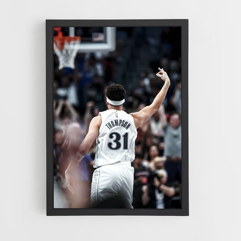 Poster Klay dans la Lumière – affiche Basketball (vue 2)